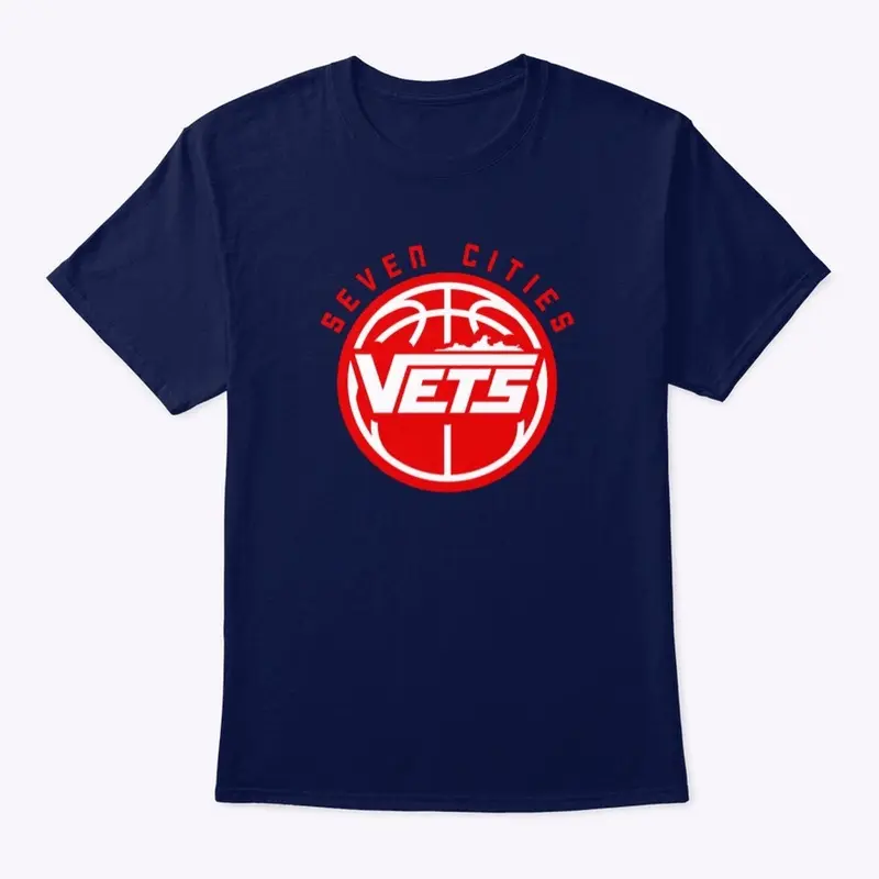 Unisex 757 Vets Primary (Red) Logo Tee