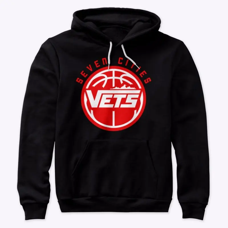 Vets Primary (Red) Logo Pullover Hoodie