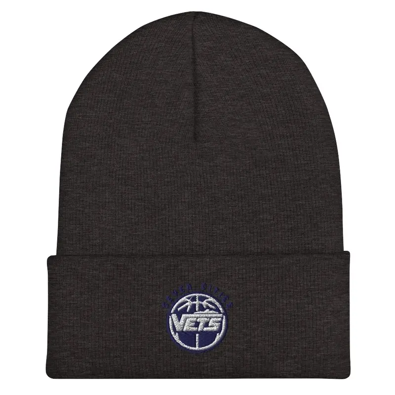 Seven Cities Vets Blue Logo Knit Hat 